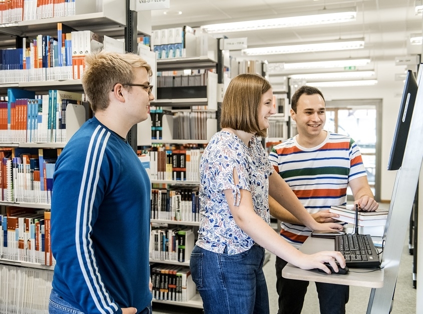 Institut für Duale Studiengänge der Hochschule Osnabrück: Bibliothek Campus Lingen