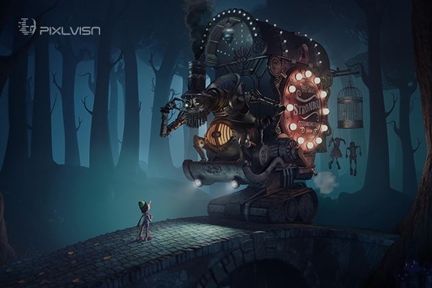 PIXL VISN media arts academy: Projekt "Stromboli's Prey" von Nina Haftka
