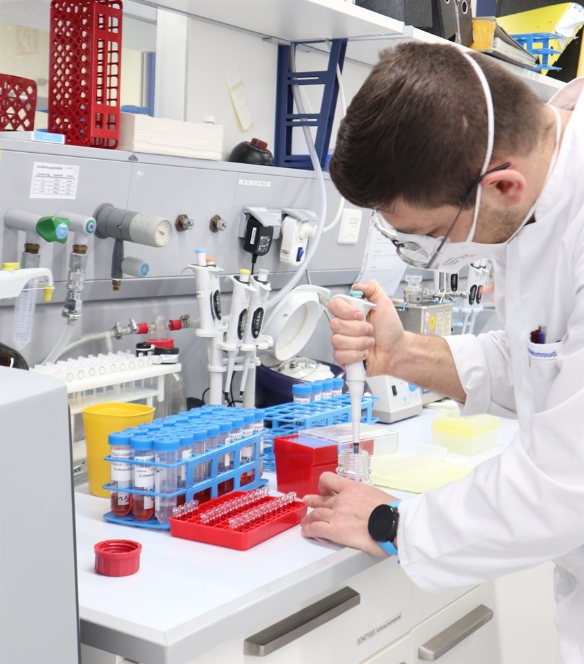 Labor Friedle GmbH: Aufbereitung einer Probe