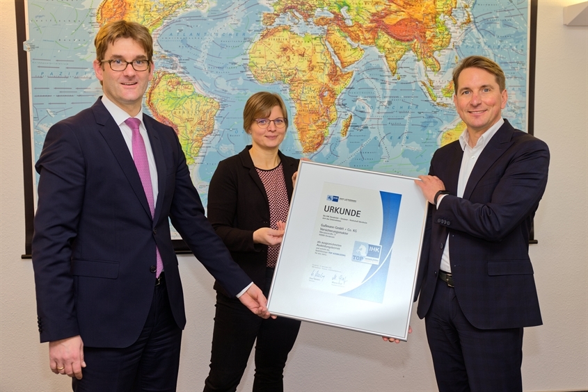 Gußmann GmbH & Co. KG Versicherungsmakler: Zertifiziert als TOP-Ausbildungs-Betrieb