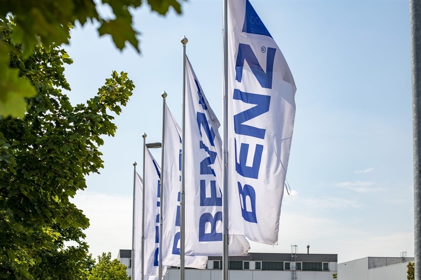 BENZ GmbH & Co. KG Baustoffe: BENZ I Logo