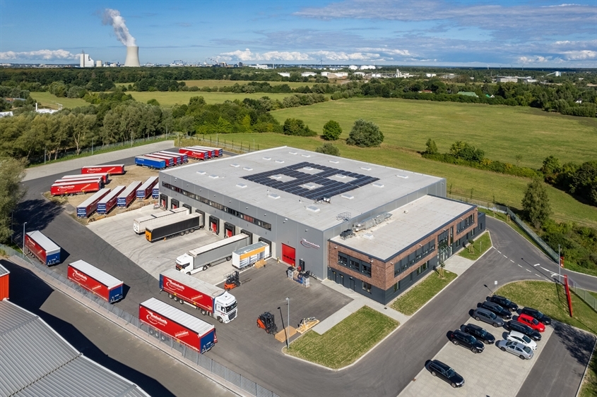 Heinloth Transport GmbH & Co. KG: Betriebsgelände Rostock
