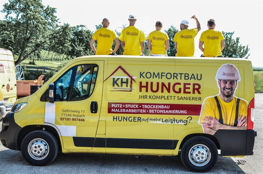 Komfortbau Hunger GmbH: Teamwork togehter