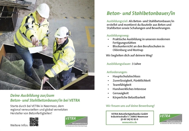 Holcim (Deutschland) GmbH: Ausbildung bei der VETRA