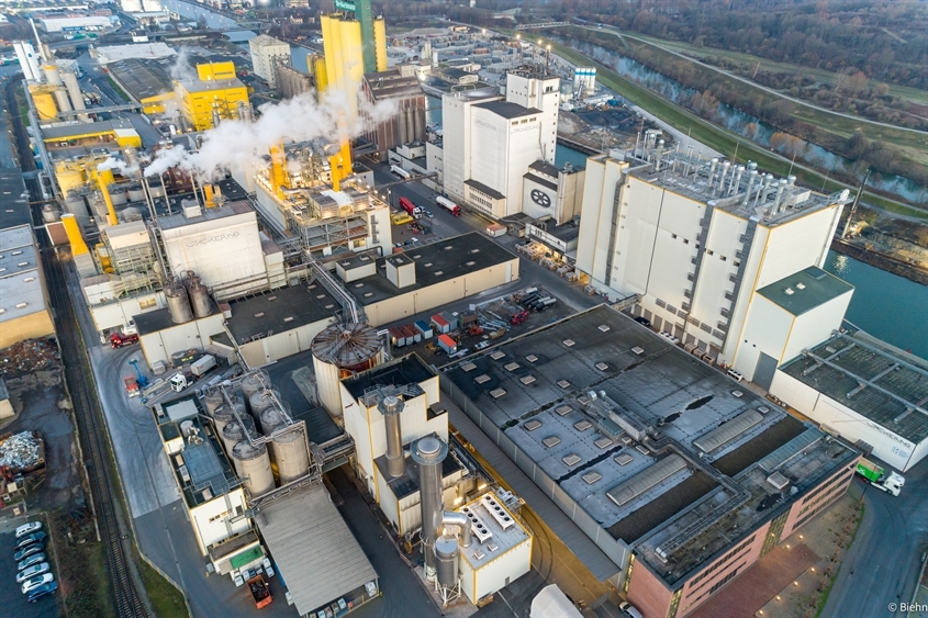 Jäckering Mühlen- und Nährmittelwerke GmbH: Produktionsgelände 