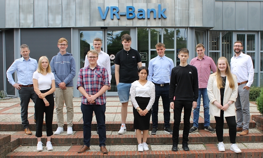 VR-Bank eG Osnabrücker Nordland: Ausbildungs- und Praktikumsbeginn 2022