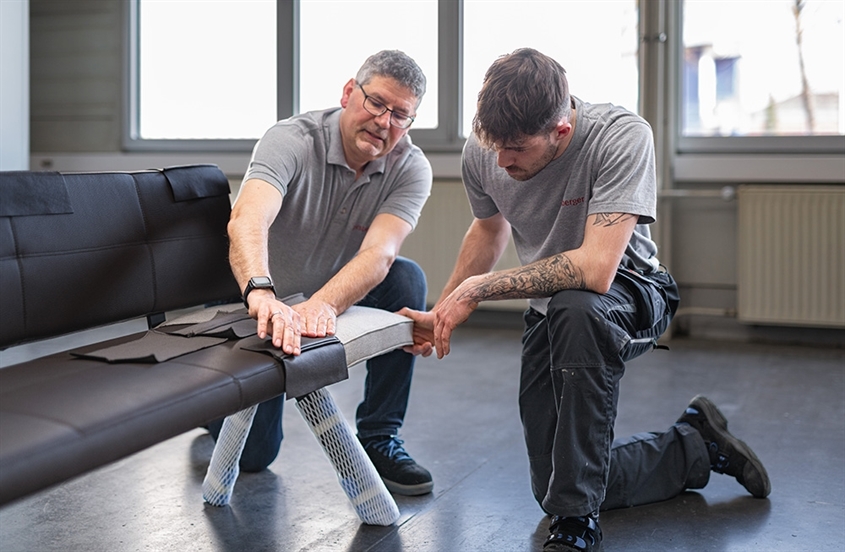 Girsberger GmbH Sitzmöbelfabrik: Ausbildung zum Industriepolsterer