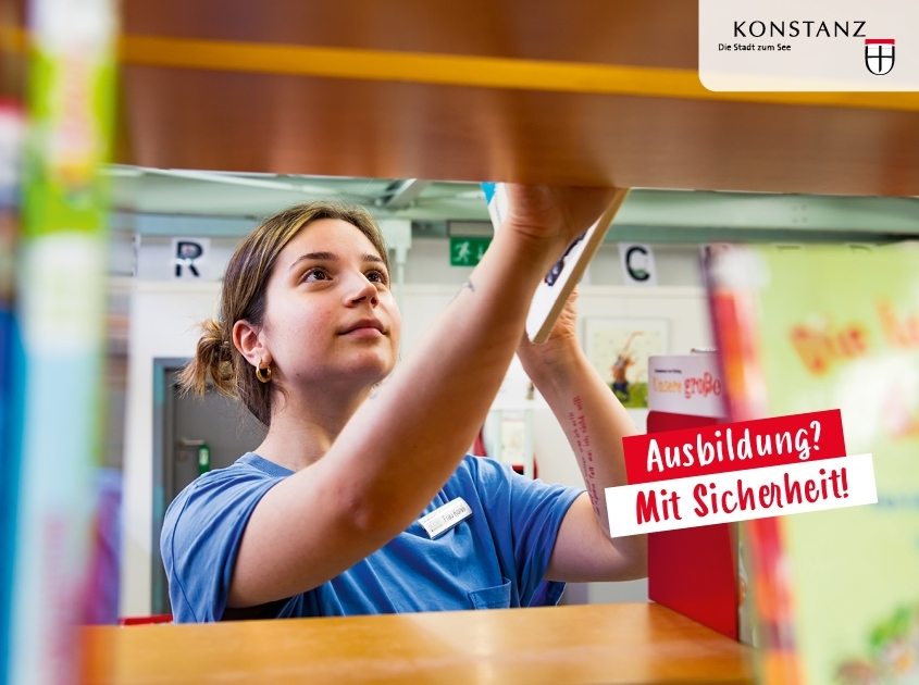 Stadt Konstanz: Bücher und Medien sind genau dein Ding?