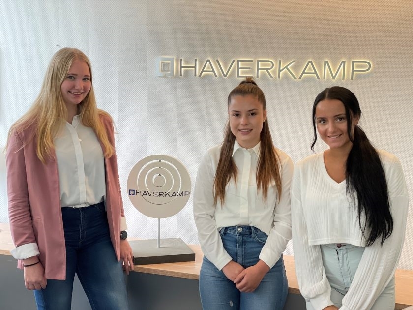 Haverkamp GmbH: Ausbildungsstart 2021 bei HAVERKAMP
