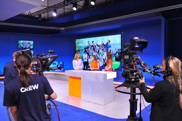 Axel Springer SE (Freetech Academy): Dann ist man auch mal Live beim Fernsehsender WELT 