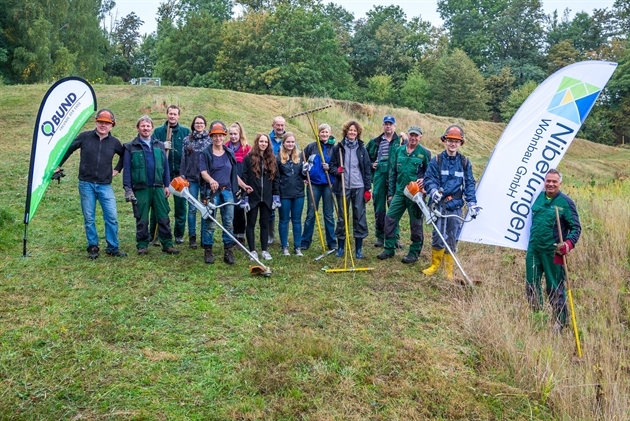 Nibelungen-Wohnbau-GmbH Braunschweig: Unser Team beim Aktionstag "Brücken bauen"