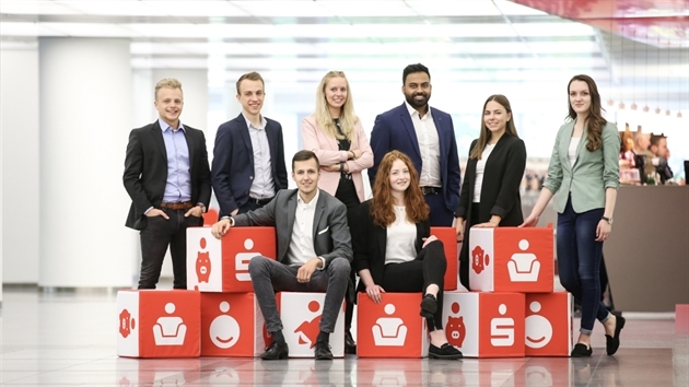 Sparkasse Essen: Das Team der Azubi-Filiale 2019