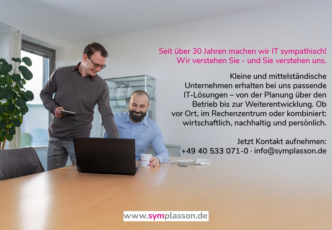 SYMPLASSON Informationstechnik GmbH Bild 7