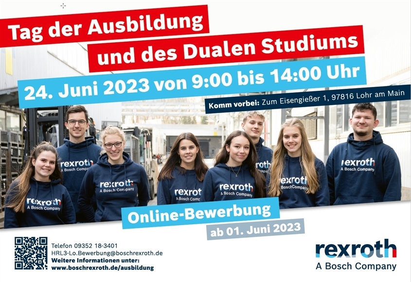 Bosch Rexroth: Tag der Ausbildung und des Dualen Studiums