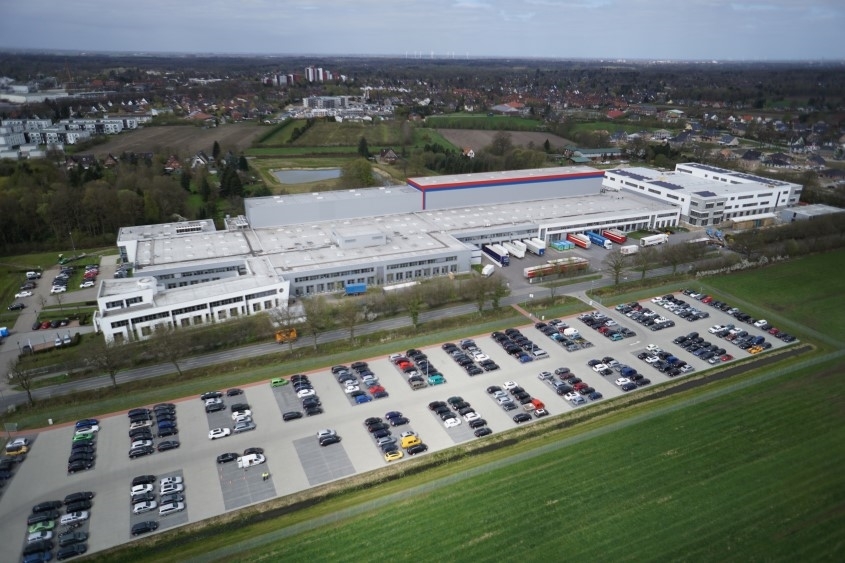 HellermannTyton GmbH & Co. KG: Luftbild vom Standort Tornesch