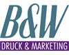 Logo B&W Druck und Marketing GmbH