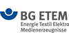 Logo Berufsgenossenschaft Energie Textil Elektro Medienerzeugnisse (BG ETEM)