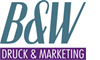 Logo B&W Druck und Marketing GmbH