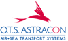 Logo O.T.S. ASTRACON air + sea transport systems GmbH