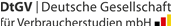 DtGV - Deutsche Gesellschaft für Verbraucherstudien mbH Logo DtGV - Deutsche Gesellschaft für Verbraucherstudien mbH Logo