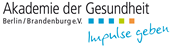 Akademie der Gesundheit Berlin/Brandenburg e.V. Logo