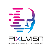 PIXL VISN media arts academy Logo