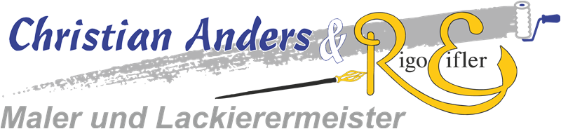 Maler und Lackierermeister Christian Anders und Rigo Eifler