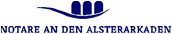 Notare an den Alsterarkaden Logo
