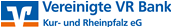 Vereinigte VR Bank Kur- und Rheinpfalz eG Vereinigte VR Bank Kur- und Rheinpfalz eG Logo